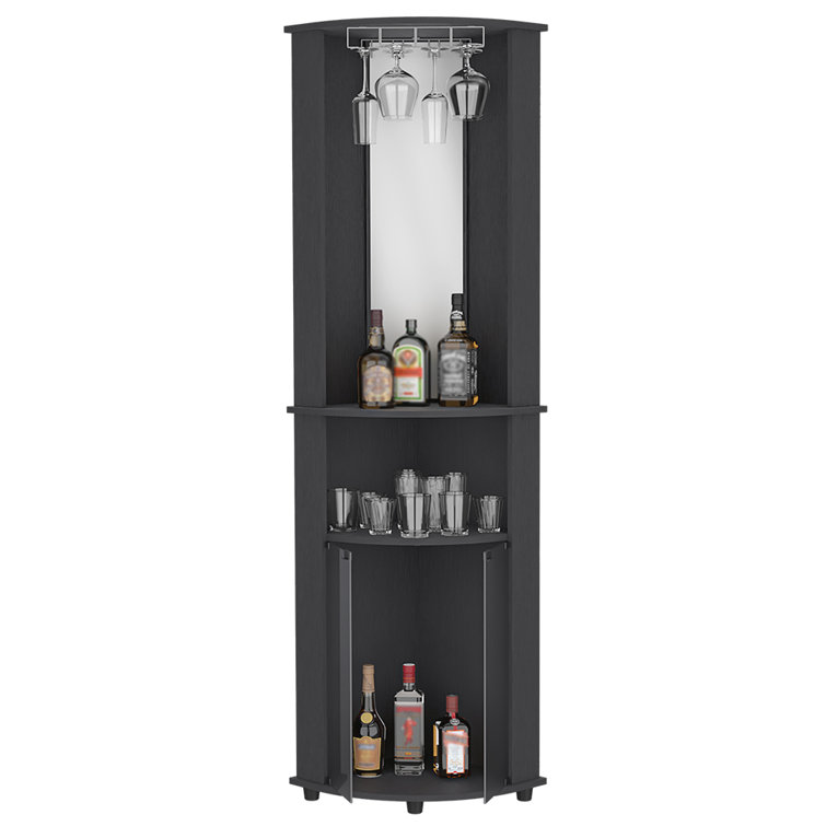 Oblak corner bar outlet cabinet